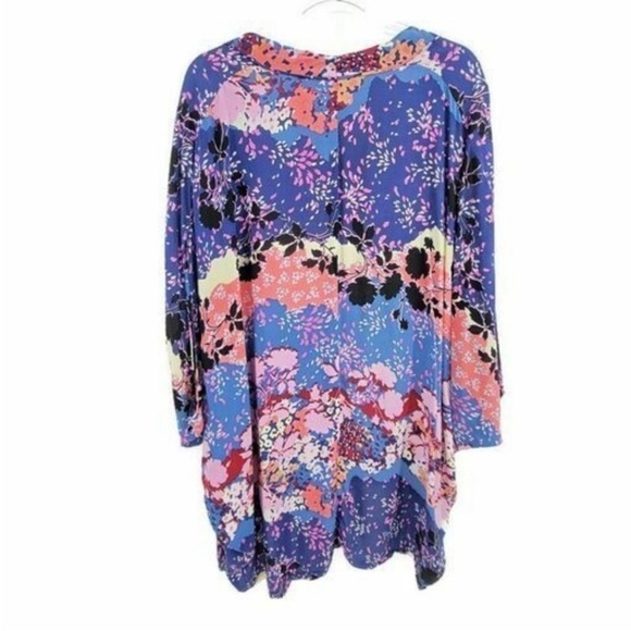 Victoria's Secret Women's Floral Kimono Boho Cover Up Tunic‎ Top Open Front XS - Picture 3 of 10